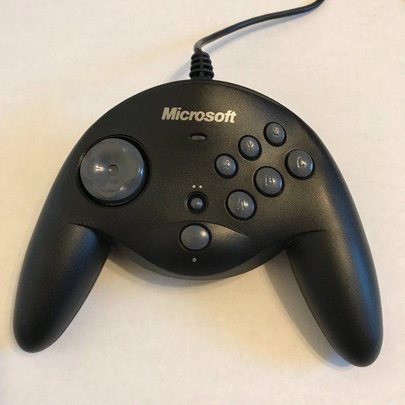 Microsoft SideWinder Gamepad USB Retro Gaming Controller with Manual - Picture 3 of 15